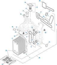 Load image into Gallery viewer, PAI Industries - International Engine Oil Cooler - DT-466E / DT-570 (2004 &amp; Up) - woodlineparts.com