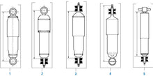 Load image into Gallery viewer, PAI - Chassis Suspension Shock Absorbers | woodlineparts.com