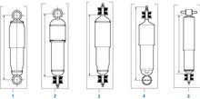 Load image into Gallery viewer, PAI - Chassis Suspension Shock Absorbers | woodlineparts.com