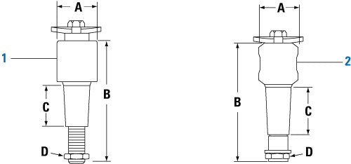 PAI Industries - Chassis Suspension
Tapered Stud - Rear Suspension | woodlineparts.com