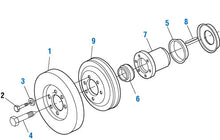 Cargar imagen en el visor de la galería, PAI Blue - Mack &amp; Volvo Applications Dampers, Hubs and Pulley - Engine - E6 Series | woodlineparts.com