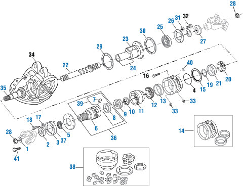 PAI Industries - Drive Train CRD 150 | woodlineparts.com