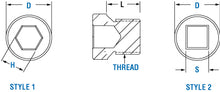 PAI 050566 CUMMINS 3973071 OIL PAN DRAIN PLUG (M18 X 1.5) (3946645 ...