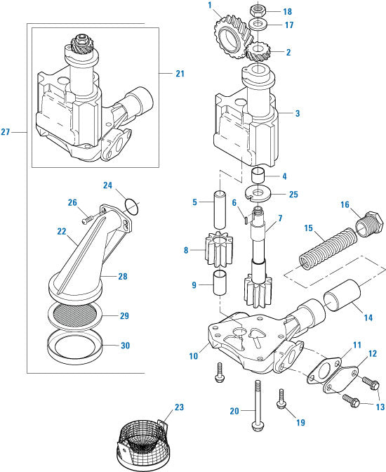 PAI Industries - Volvo / Renault Engine Components
Oil Pump - E-Tech - Renault / E-Tech | woodlineparts.com