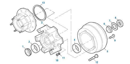 PAI Blue - Mack & Volvo Applications
Components - Wheel | woodlineparts.com