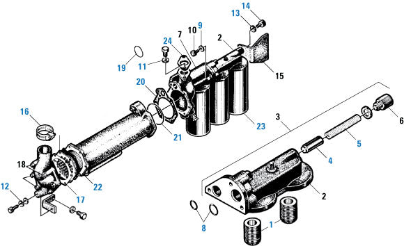 PAI Blue - Mack & Volvo Applications
Oil Cooler Assemblies and Components - Engine - V8 Series | woodlineparts.com
