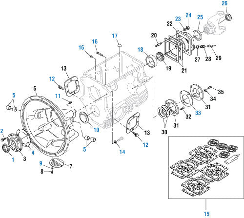 PAI Industries - Drive Train
Case Assembly - FS 5106 | woodlineparts.com