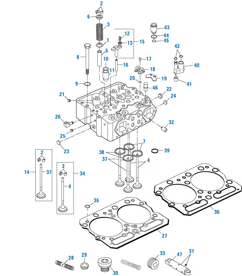 PAI Industries - Cummins Engine Cylinder Head Assemblies - 855 Series | woodlineparts.com