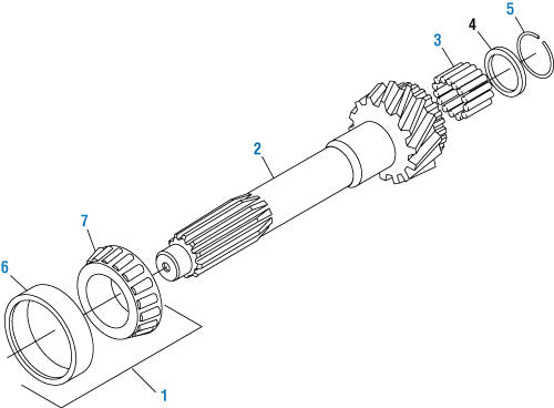 PACK OF 15 PAI 900631 FULLER 235414 INPUT SHAFT ROLLER BEARING (ITALY)