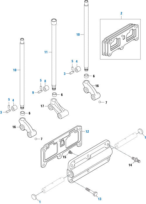 PAI - Cummins Engine Cam Follower Housing Components - N14 Series | woodlineparts.com