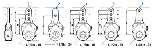 PAI Industries - Air & Electrical
Straight Arm - Slack Adjusters | woodlineparts.com