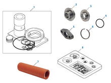 Cargar imagen en el visor de la galería, PAI Industries - Cummins Engine
Turbocharger Repair Kit - 855 Series | woodlineparts.com