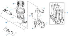 Charger l&#39;image dans la galerie, PAI Industries - Detroit Diesel Engine Closed End Rod - Series 50 | woodlineparts.com