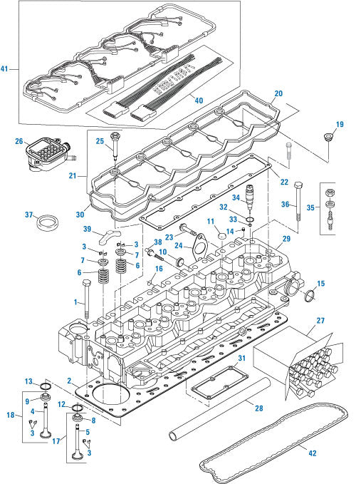 Cummins Engine Cylinder Head Components - ISB / QSB Series