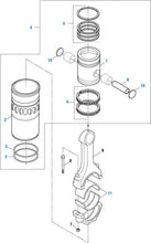 Cargar imagen en el visor de la galería, PAI Industries - Detroit Diesel Engine
Pistons, Rod Bearings and Ring Sets - Series 53 | woodlineparts.com