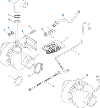 Load image into Gallery viewer, PAI Industries - Detroit Diesel Engine
Turbocharger - Series 60 | woodlineparts.com