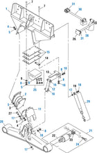 Load image into Gallery viewer, PAI Industries - Chassis Suspension
HN 402/462/522 - Rear Suspension | woodlineparts.com