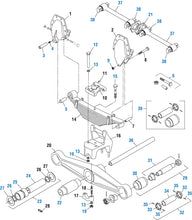 Load image into Gallery viewer, PAI Industries - Chassis Suspension
RT 650/700 - Rear Suspension | woodlineparts.com
