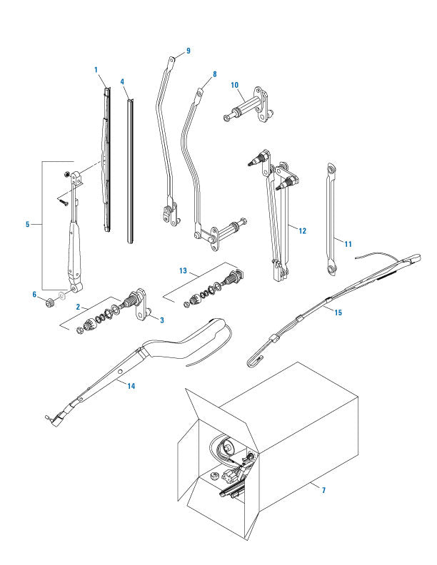 PAI Industries - Cab Catalog Wiper Components | woodlineparts.com