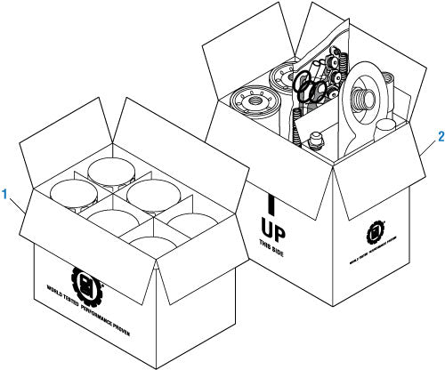 PAI Blue - Mack & Volvo Applications Filter Kits - Miscellaneous | woodineparts.com