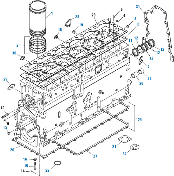 PAI Industries - Caterpillar Engine
Cylinder Block - 3300 Series | woodlineparts.com