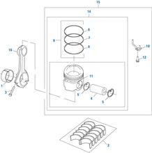 Load image into Gallery viewer, PAI Industries - Detroit Diesel Engine
Pistons and Rod Assembly - DD13 | woodlineparts.com