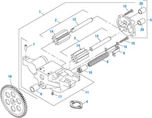 Cargar imagen en el visor de la galería, PAI Industries - Caterpillar Engine
Oil Pump - 3400 Series | woodlineparts.com