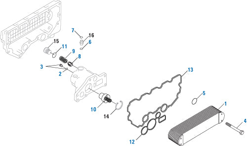 PACK OF 5 PAI 121321 CUMMINS 3679139 FITTING O-RING (ISX / ISX12) (USA)