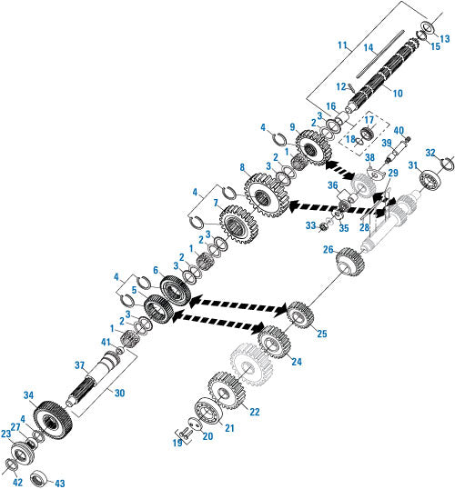 PAI - Web Electronic Main Case Components - Fuller Transmission | woodlineparts.com