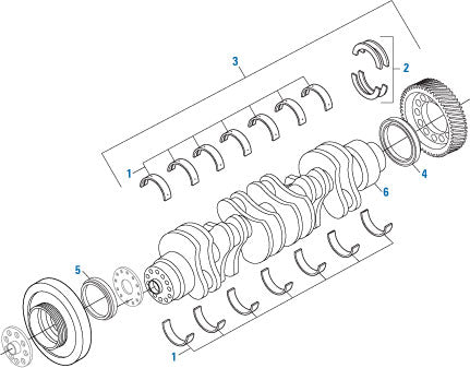 PAI Industries - Detroit Diesel Engine
Crankshaft - DD13 | woodlineparts.com
