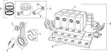 Load image into Gallery viewer, PAI EGS-3905 MACK 126SB186 LOWER GASKET KIT (EM9 400 / 440) (USA)