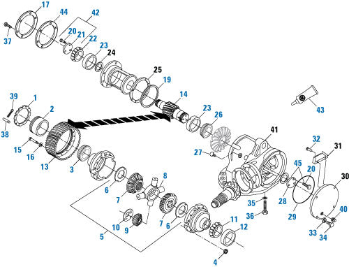 PAI Industries - Drive Train
CRDP 200/202 | woodlineparts.com