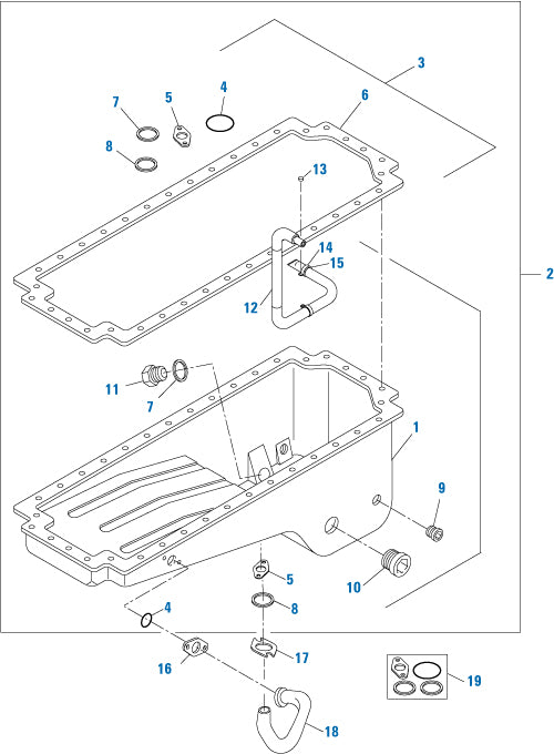 PAI Industries - Cummins Engine
Oil Pan and Components - 855 Series | woodlineparts.com