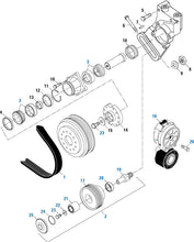 Charger l&#39;image dans la galerie, PAI 180894 CUMMINS 3400885 BELT TENSIONER (L10 / M11 / ISM / QSM)