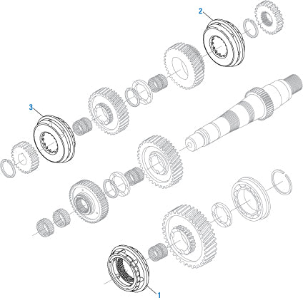PAI Industries - Drive Train Spicer Transmission - Easy Shift 7 Speed | woodlineparts.com