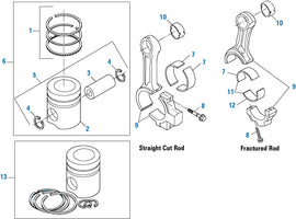 PAI Industries - Cummins Engine
Pistons, Rod Bearings and Ring Sets - ISB / QSB Series | woodlineparts.com