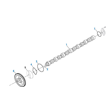 PAI Industries - Cummins Engine
Camshaft - X15 Series | woodlineparts.com