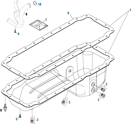 PAI Industries - Cummins Engine
Oil Pan Kit and Components - ISX12 Series | woodlineparts.com