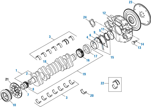PAI Industries - Cummins Engine 5.9 L and 6.7 L - ISB / QSB Series | woodlineparts.com