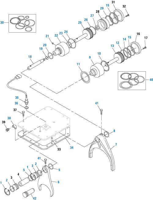 PAI GRC-1728HP MACK 55KC421 RANGE HOUSING CYLINDER (HIGH PERFORMANCE)