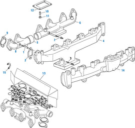 PAI Industries - Cummins Engine
Exhaust Manifold - 6B Series | woodlineparts.com