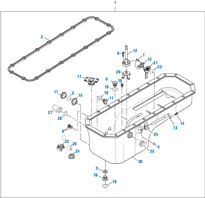 PAI Blue - Mack & Volvo Applications
Oil Pan Kit and Components - MP Series | woodlineparts.com