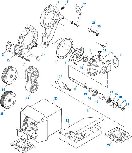 PAI Blue - Mack & Volvo Applications
E7, E-Tech - E7 Series | woodlineparts.com