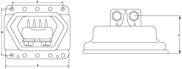 PAI Industries - Hardware
Rear Engine Mount | woodlineparts.com