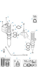 Load image into Gallery viewer, PACK OF 6 PAI 621223 DETROIT DIESEL 5104701 INJECTOR TUBE O-RING (USA)