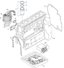 Cargar imagen en el visor de la galería, PAI Industries - Detroit Diesel Engine
Cylinder Block Components - DD15 | woodlineparts.com
