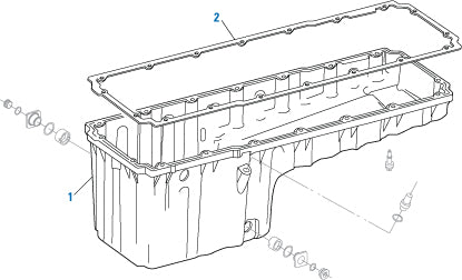 PAI Industries - Mercedes Benz
Oil Pan - Mercedes OM471 | woodlineparts.com
