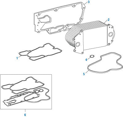 PAI Industries - Mercedes Benz
Oil Cooler - Mercedes OM471 | woodlineparts.com