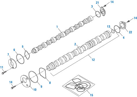 PAI Industries - Cummins Engine
Camshafts - ISX15 Series | woodlineparts.com