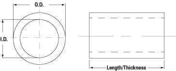 PAI Industries - Hardware Spacers | woodlineparts.com